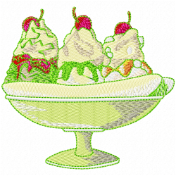 Foods And Sweets Embroidery Design 9 Foods And Sweets Embroidery Design 9